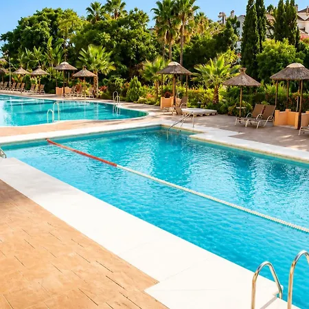 Aloha Hill Club Premium In - Pools, Restaurant, Gym, Wlan, Garage شقة ماربيا